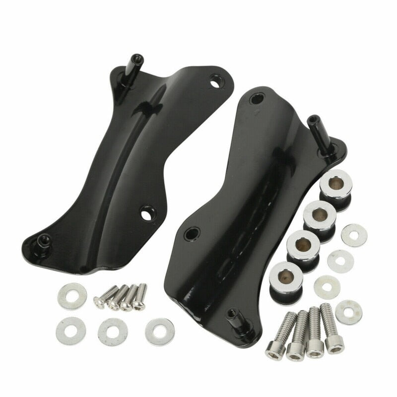 Harley Touring Detachable 2 Up Pack Mounting Luggage Rack Hardware Kit - fitnessandhomestore