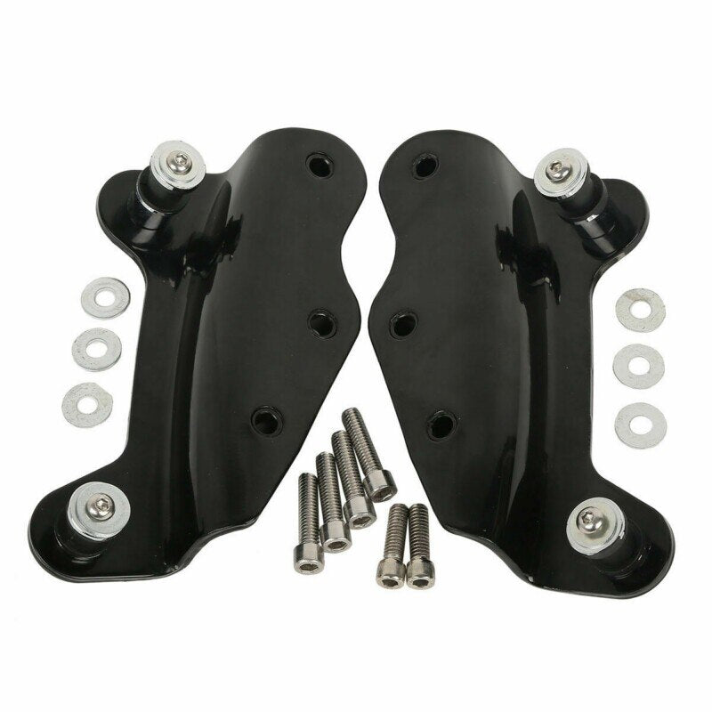 Harley Touring Detachable 2 Up Pack Mounting Luggage Rack Hardware Kit - fitnessandhomestore