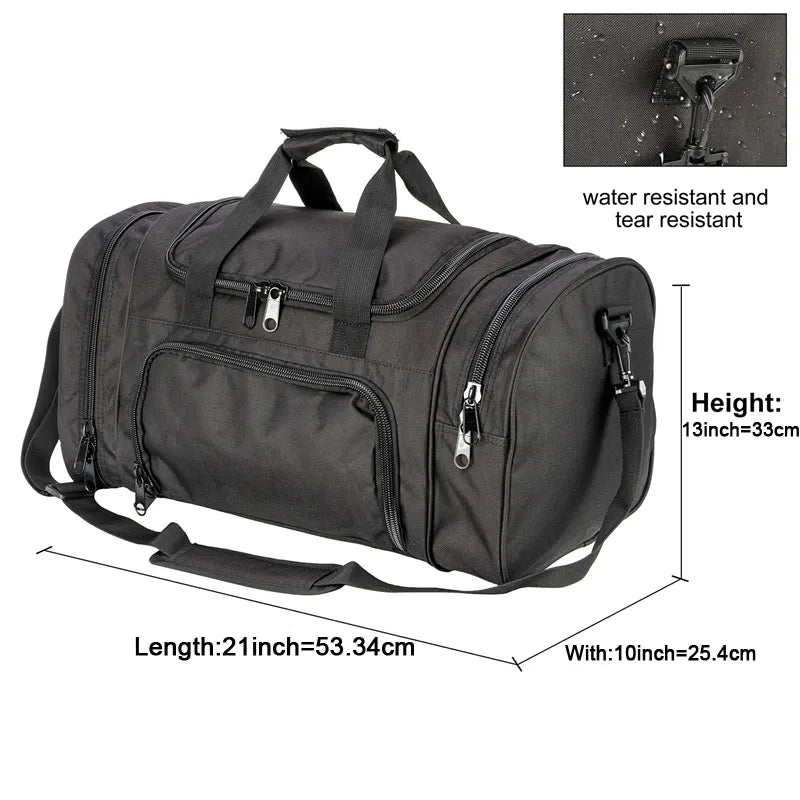 Lightweight Sports Travel Duffel Bag for Men and Women - fitnessandhomestore