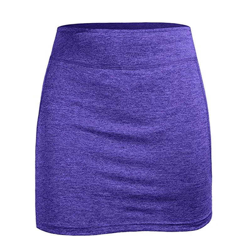 2 In 1 Tennis Skirt Sport Fitness Skorts