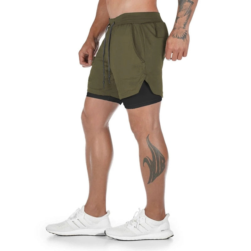 Fitness Shorts, Running, Training, Quick Drying, Beach - fitnessandhomestore