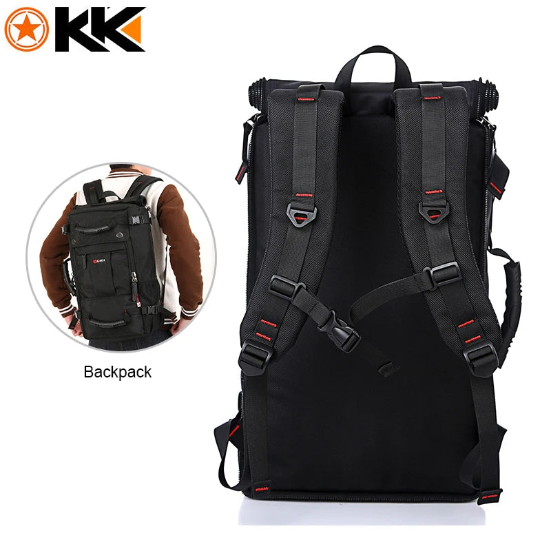 Men Backpack Travel Bag 40L Waterproof 15.6 Laptop