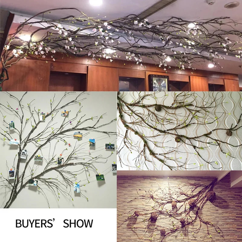 300cm large artificial trees plastic branches twig