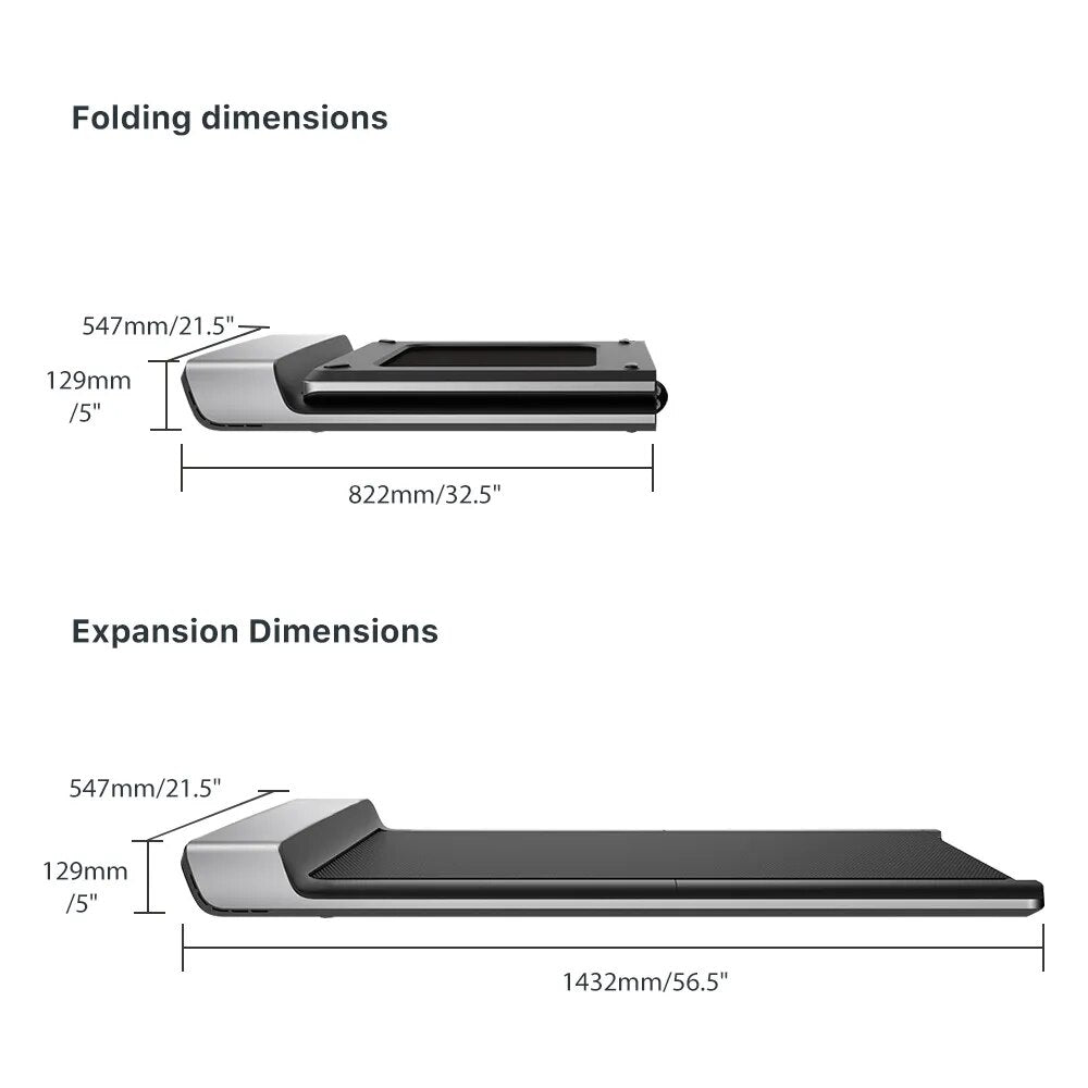 Walking Pad, Thin Folding Electric Treadmill