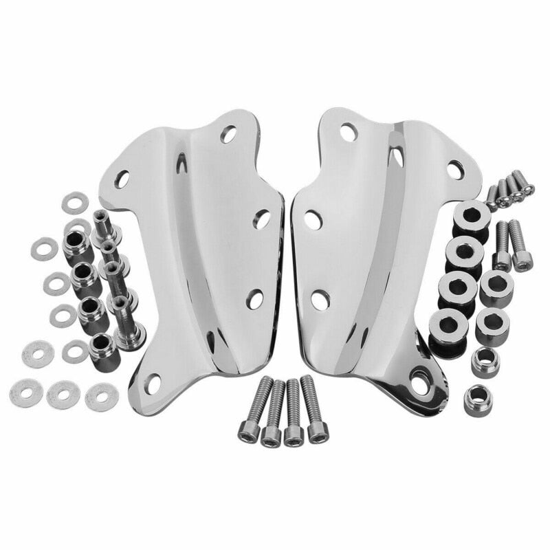 Harley  Touring Detachable 2 Up Pack Mounting Luggage Rack Hardware Kit - fitnessandhomestore