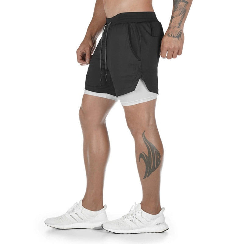 Fitness Shorts, Running, Training, Quick Drying, Beach - fitnessandhomestore