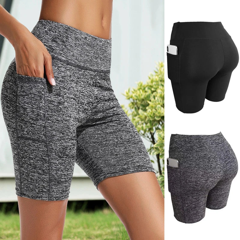 CROSS1946 Soft Yoga Sport Shorts Spandex