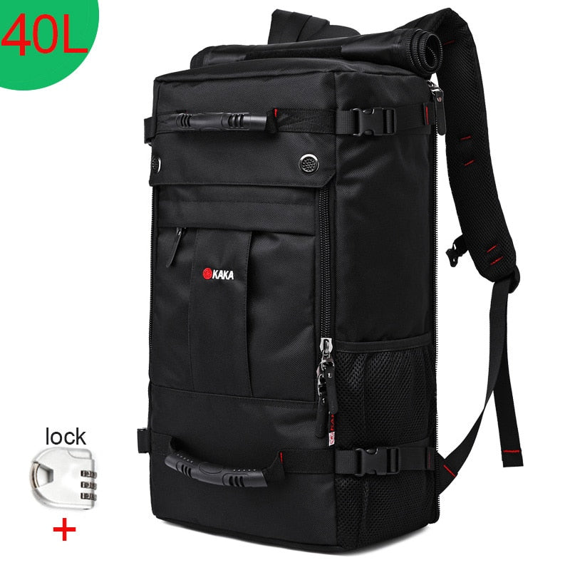 KAKA 50L Waterproof Travel Backpack Men Women Multifunction - fitnessandhomestore