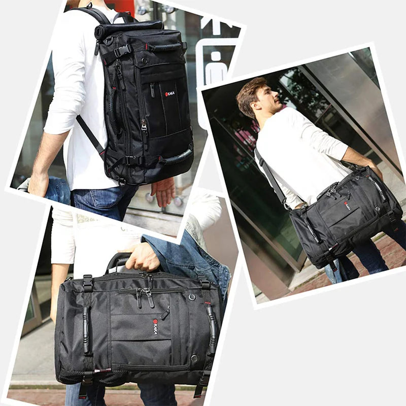 Men Backpack Travel Bag 40L Waterproof 15.6 Laptop