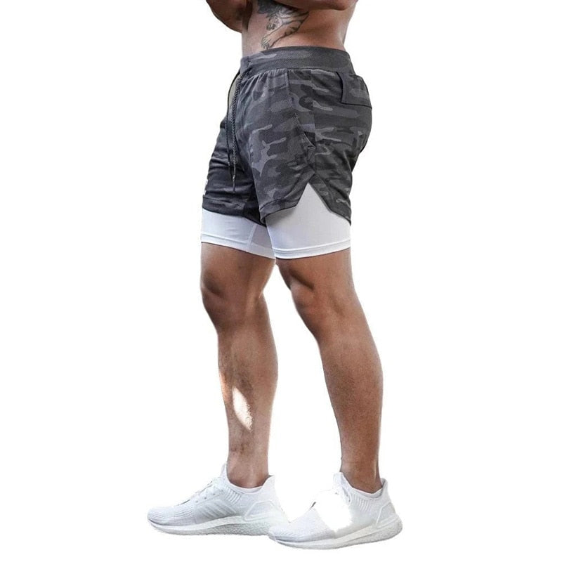 Fitness Shorts, Running, Training, Quick Drying, Beach - fitnessandhomestore