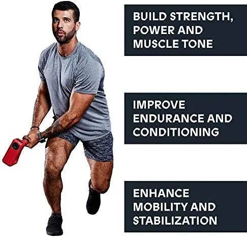 Functional Trainer System, Portable At Home Gym Workout Equipment, Strength Training Home Exercise Workouts for Men & Women