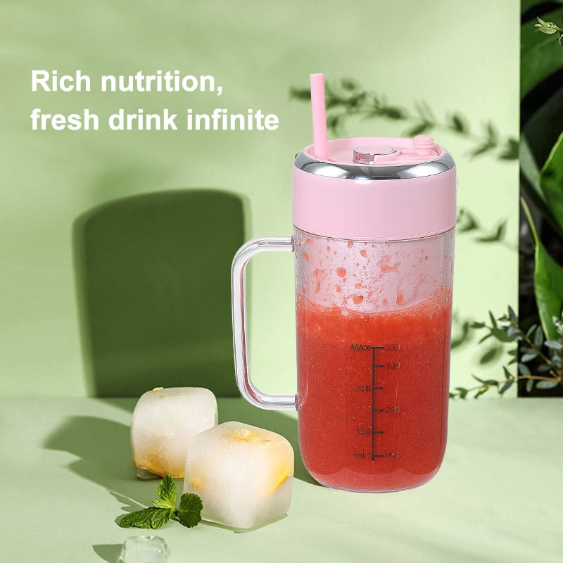 Portable Electric Blender Mini Smoothie Mixer - fitnessandhomestore