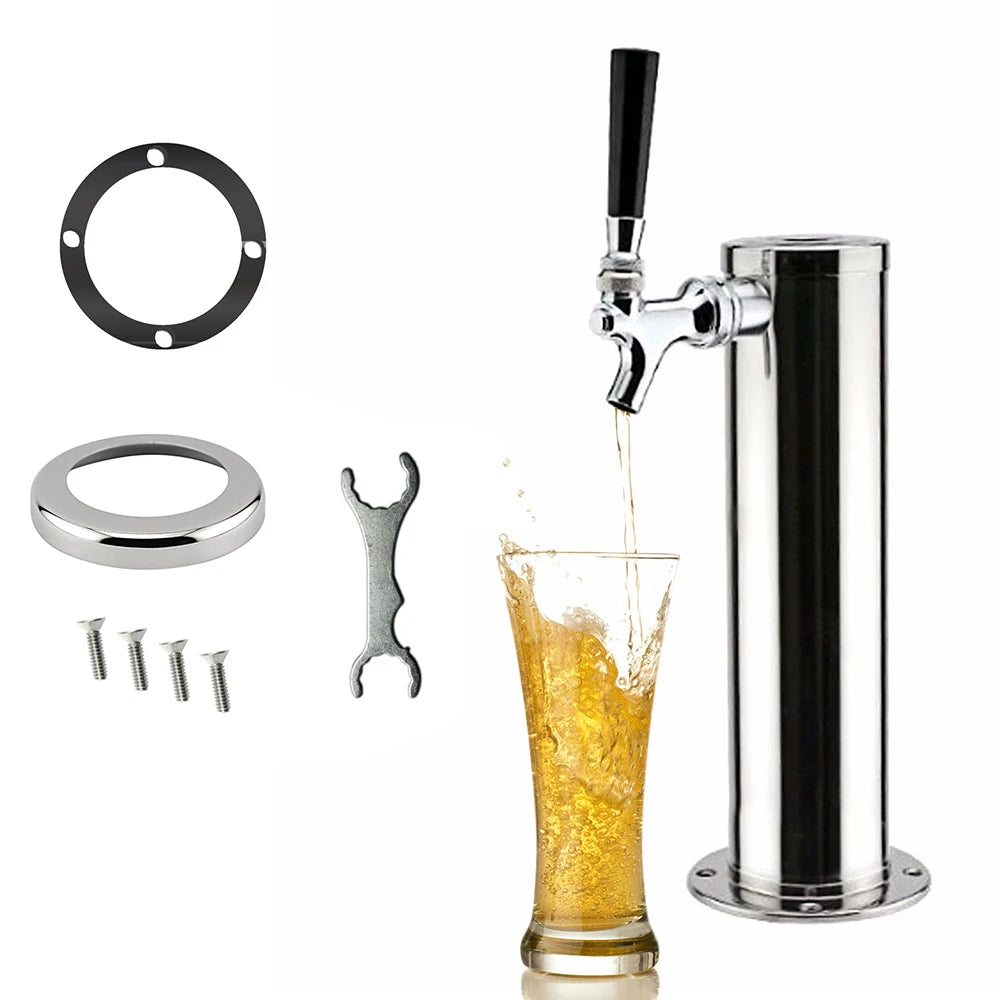 Single Tap Faucet Single Head Draft Beer Stainless