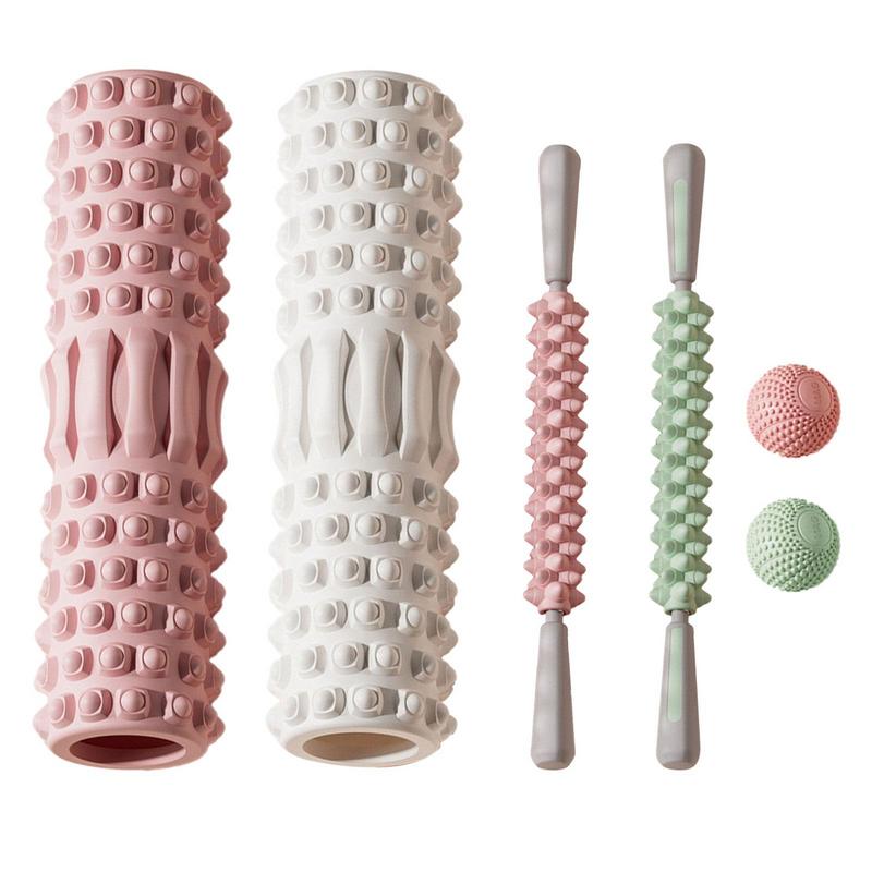 Yoga Column Gym Fitness Foam Roller - fitnessandhomestore