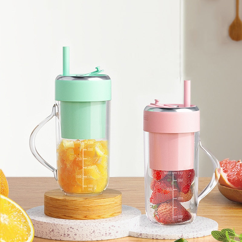 Portable Electric Blender Mini Smoothie Mixer - fitnessandhomestore