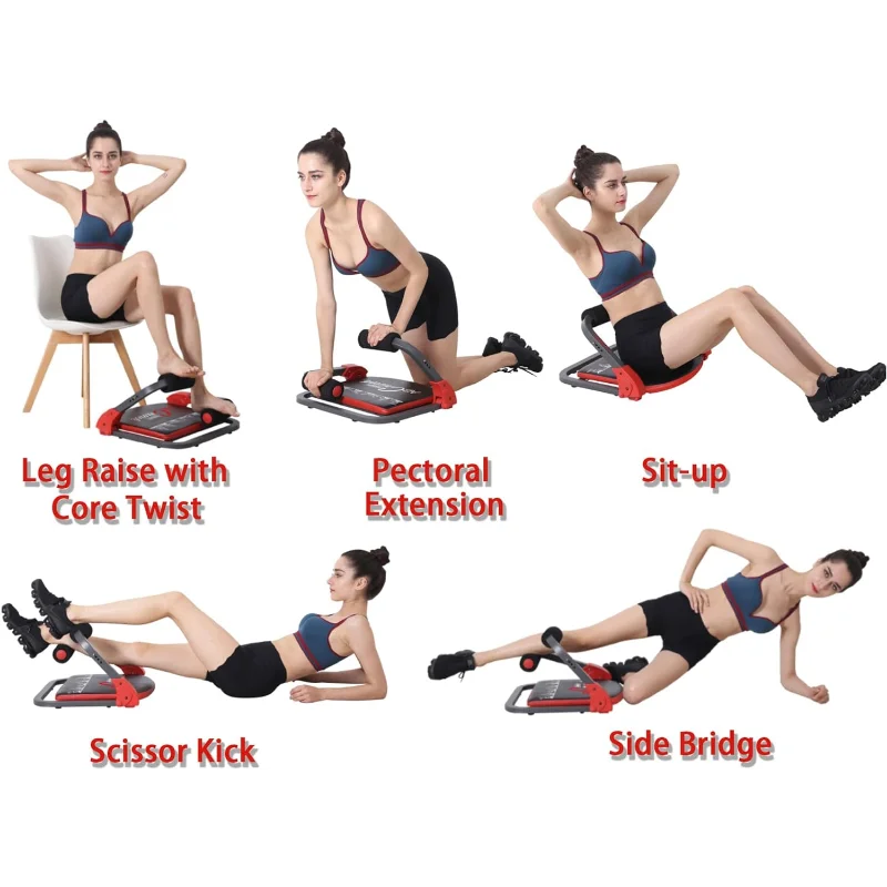 Ab Machine Abs Workout Equipment, Whole Body Abs Exercise Equipment