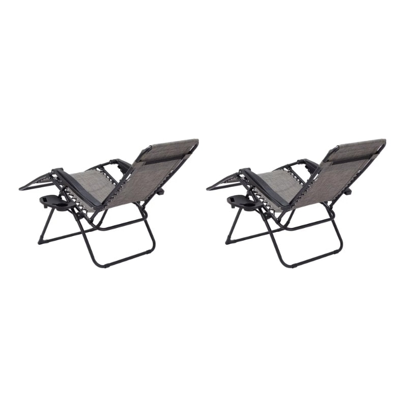 Zero Gravity Lounger, Durable and Steel, 2 Pack - fitnessandhomestore