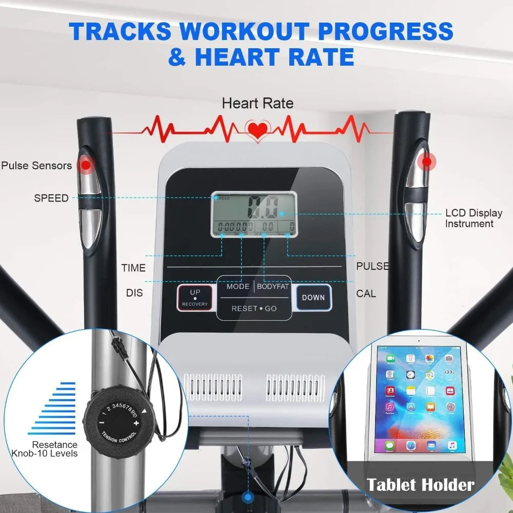 Eliptical Exercise Machine, Cross Trainer for Home