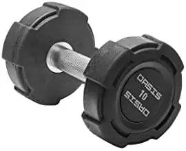 Rubber-encased dumbbell Set, Premium