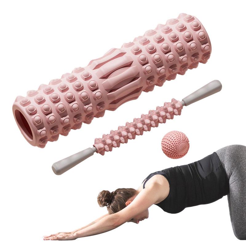 Yoga Column Gym Fitness Foam Roller - fitnessandhomestore