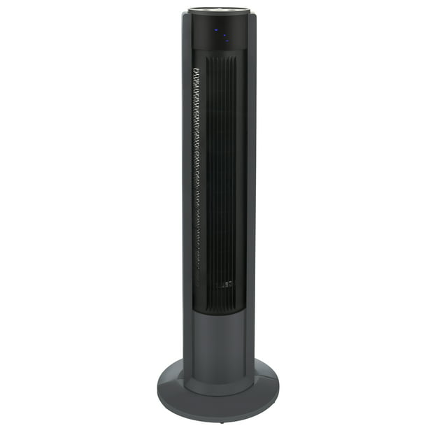 40" 3-Speed Tower Fan, Internal Oscillation, Grey portable fan - fitnessandhomestore