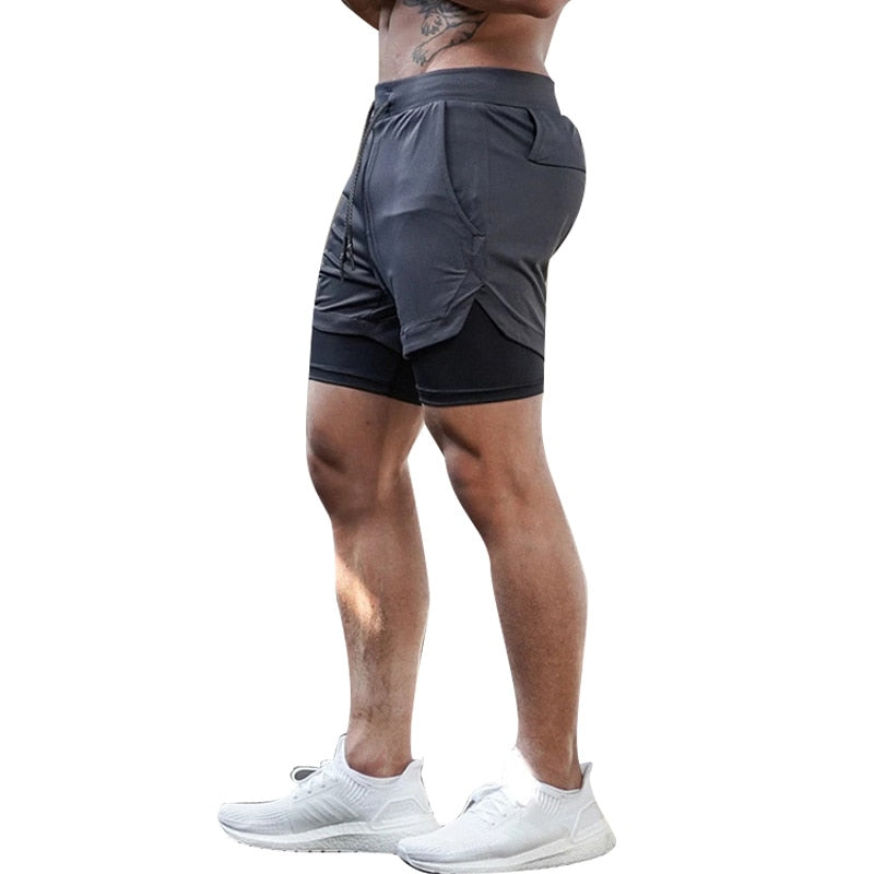 Fitness Shorts, Running, Training, Quick Drying, Beach - fitnessandhomestore