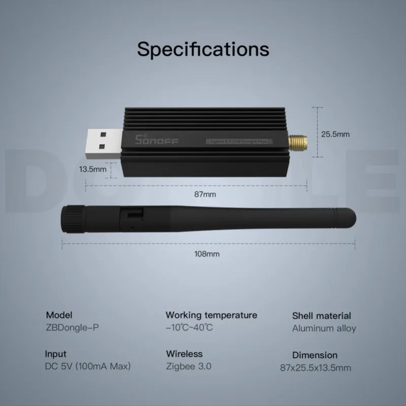 SONOFF ZigBee 3.0 USB Dongle