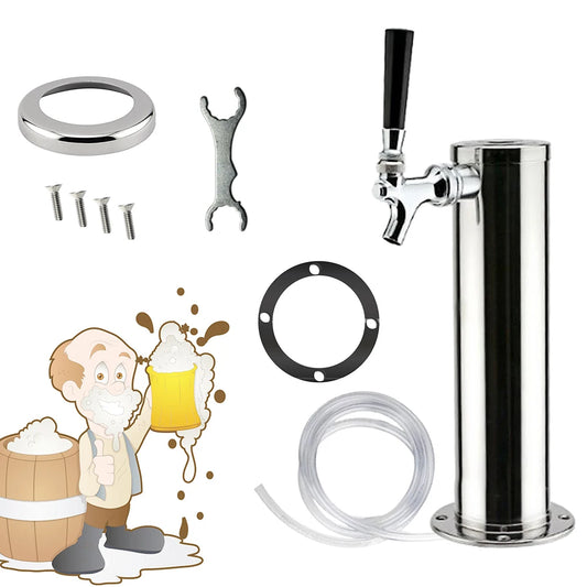 Single Tap Faucet Single Head Draft Beer Stainless