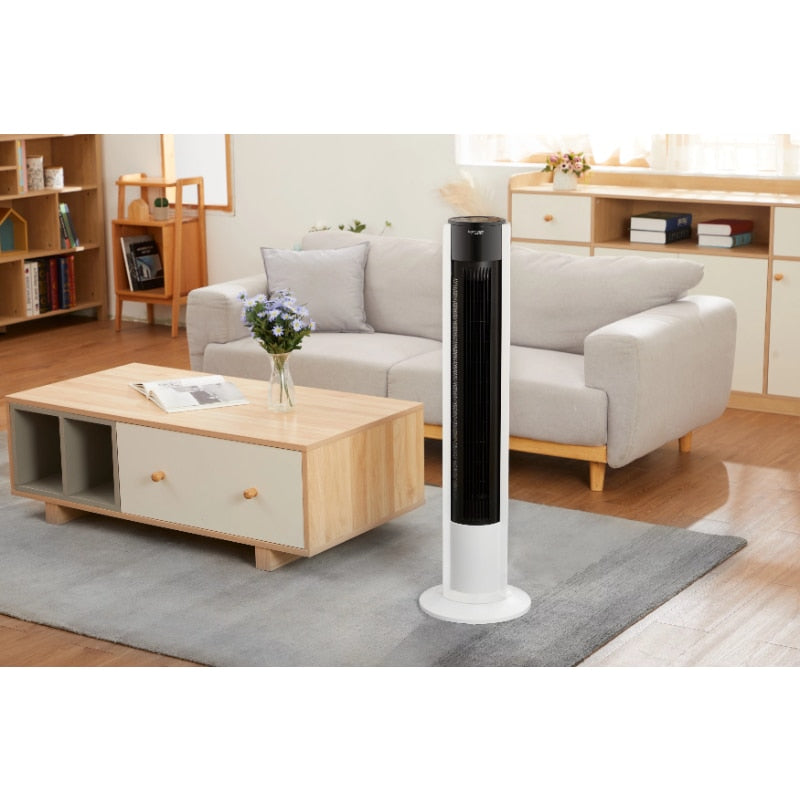 40" 3-Speed Tower Fan, Internal Oscillation, Grey portable fan - fitnessandhomestore