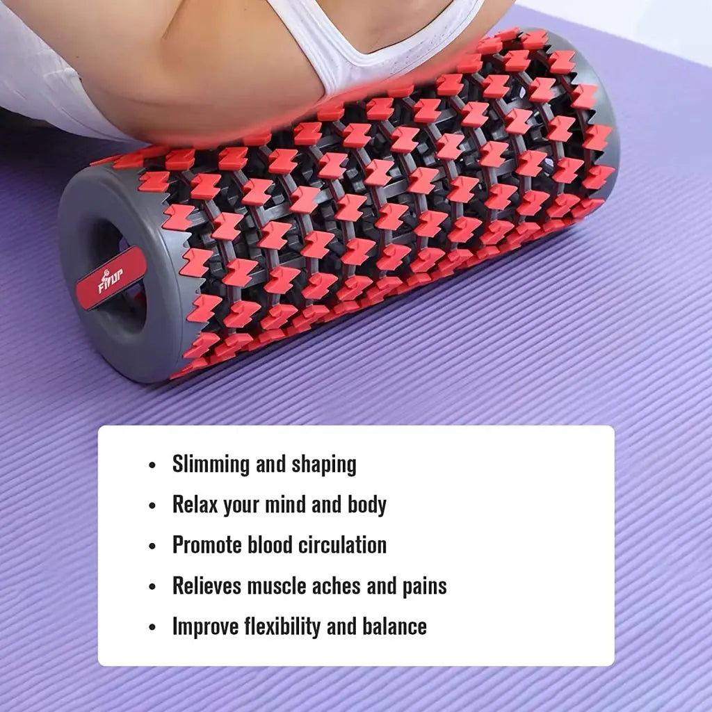 Retractable Yoga Foam Roller Massager