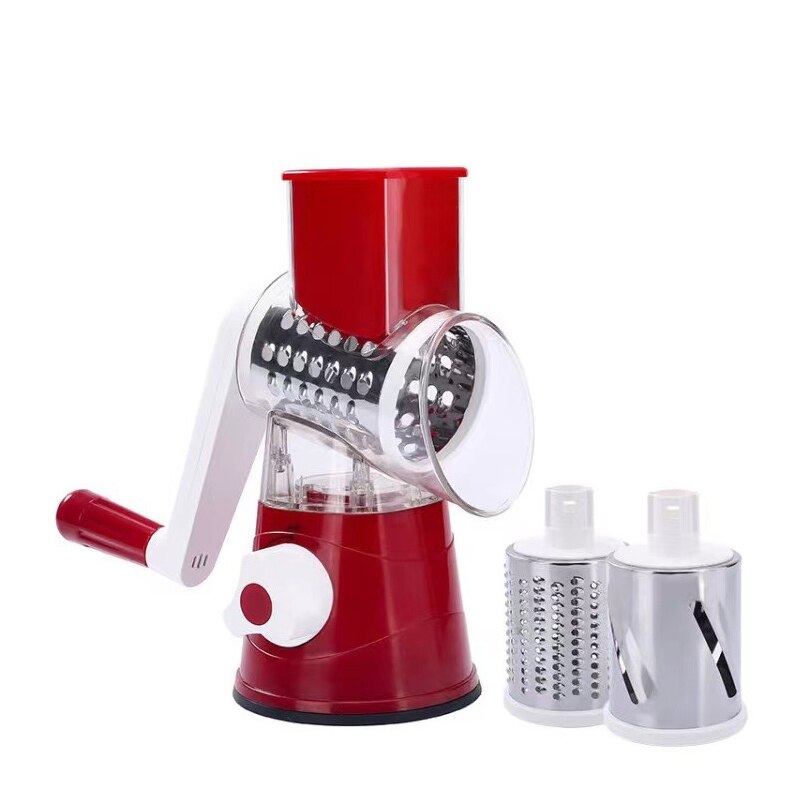 Multifunctional Roller, Vegetable Cutter, Hand Crank, Shredder, Potato Grater - fitnessandhomestore