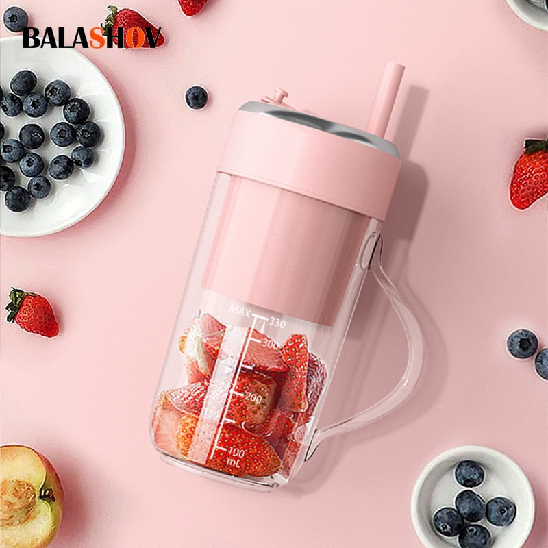 Portable Electric Blender Mini Smoothie Mixer - fitnessandhomestore