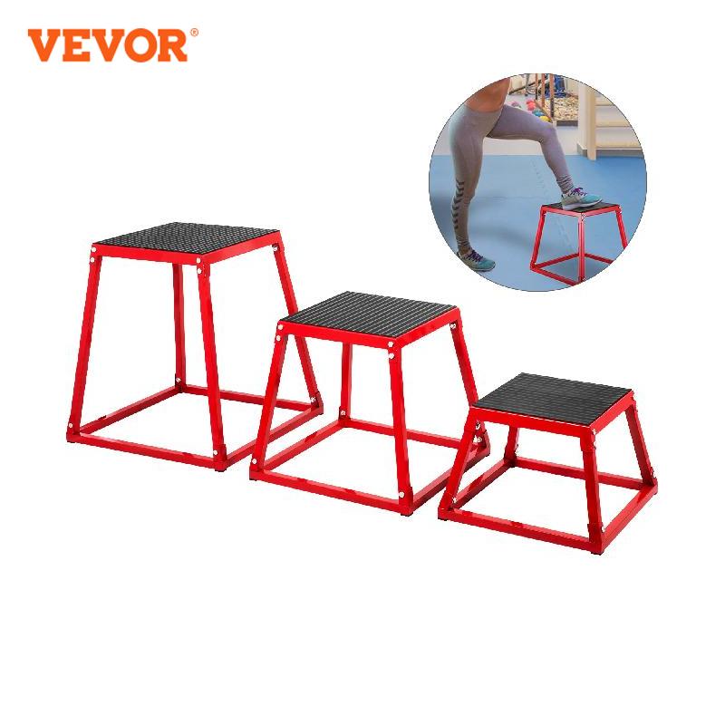 VEVOR Step Plyometric Box Jump for Exercise Fit Training - fitnessandhomestore