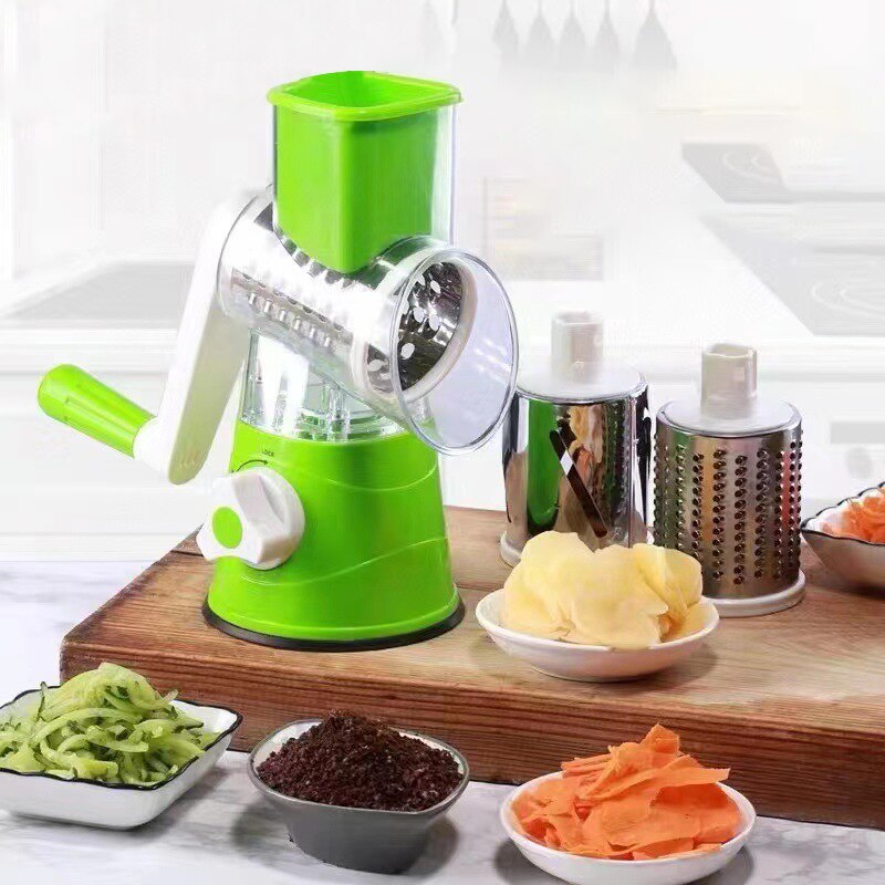 Multifunctional Roller, Vegetable Cutter, Hand Crank, Shredder, Potato Grater - fitnessandhomestore